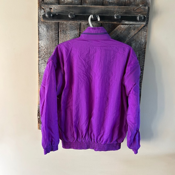 Women's Vintage Cocco Light Weight Zipper Jacket Hideaway Hood &Zip Away Sleeves - Picture 2 of 3